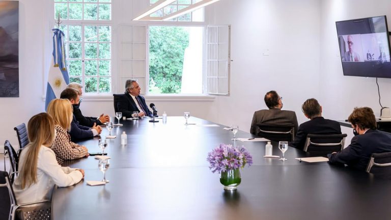 Alberto Fernández: «El desarrollo de las empresas es el desarrollo del país»