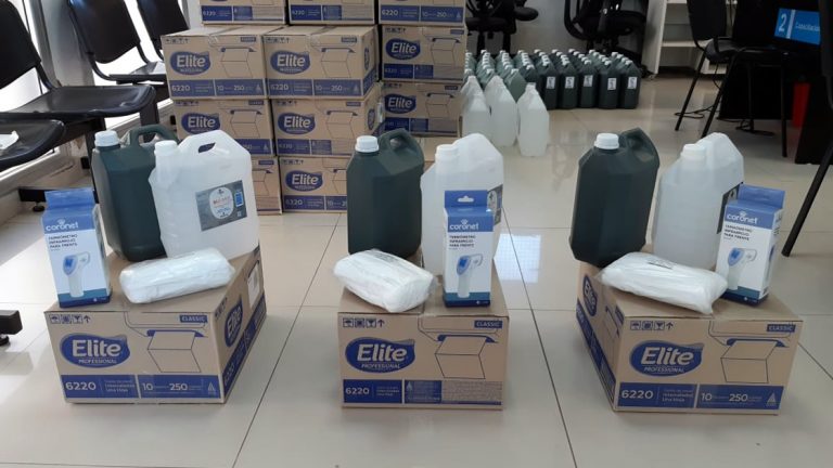 Se entregaron kits de bioseguridad a centros educativos