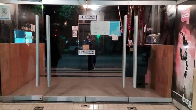 Clausuran boliches en la ciudad y la región