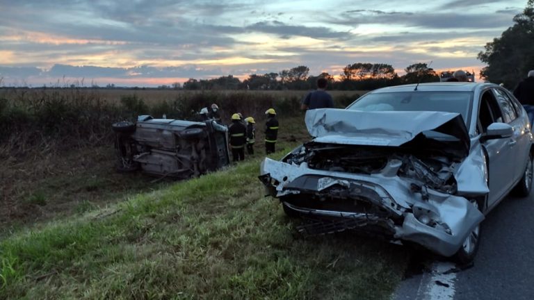 Grave accidente sobre Ruta 19 en el ingreso este a nuestra ciudad