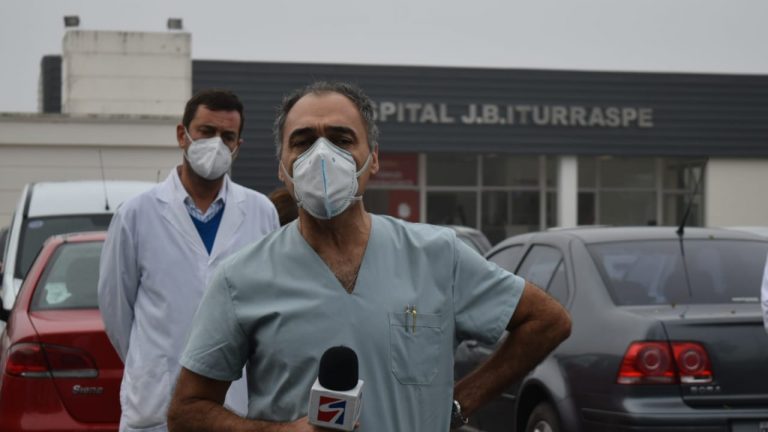 Rodolfo Buffa: «Hoy un paciente depende de otro para ingresar a asistencia respiratoria»
