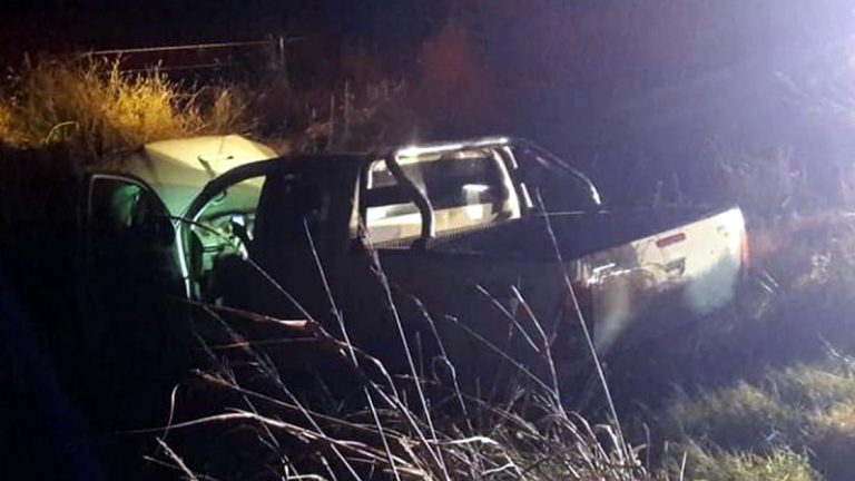 Hombre lesionado al accidentarse en Freyre