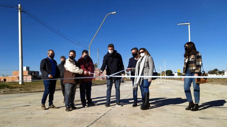 Se habilitó un tramo pavimentado de Av. Libertador Norte