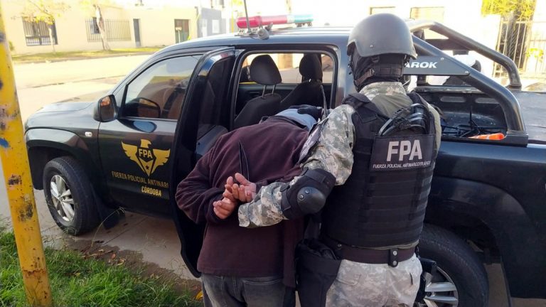 Importante procedimiento antidrogas en San Francisco y Frontera