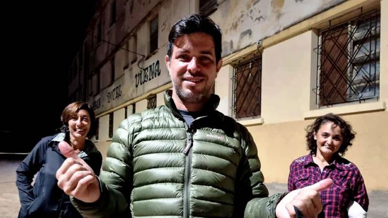 Miramar: Equipos de TN en el Mar de Ansenuza