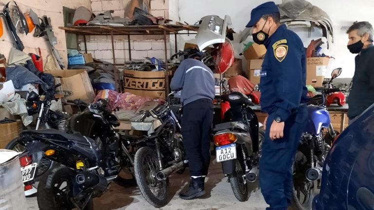 Operativos de control en talleres mecánicos de nuestra ciudad y del departamento San Justo