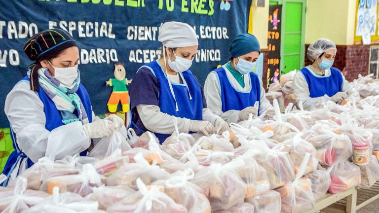Programa Fortalecer: comenzó la entrega de complemento alimentario a niños escolarizados
