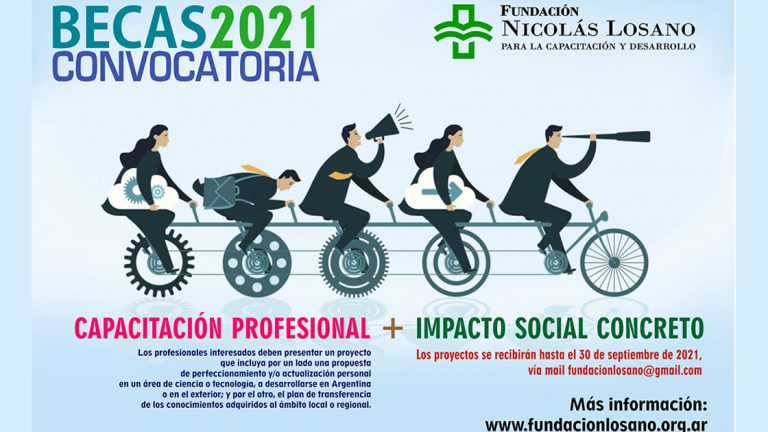 Nueva convocatoria de la Fundación Nicolás Losano para su programa anual de becas de capacitación