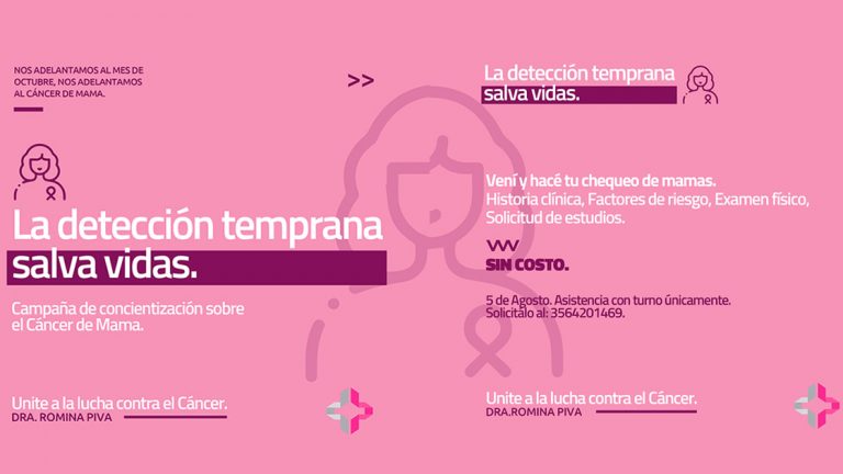 Clínica Regional lanza una campaña de concientización sobre cáncer de mama