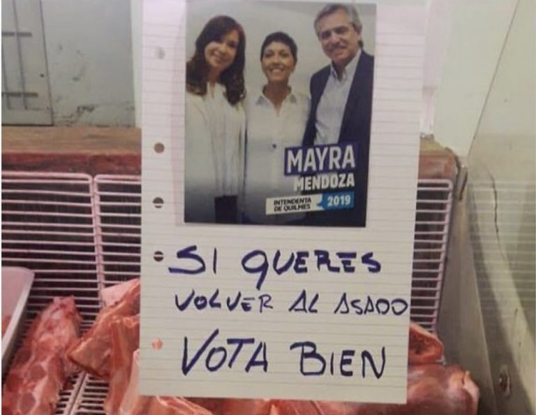 No tienen polenta, coman asado