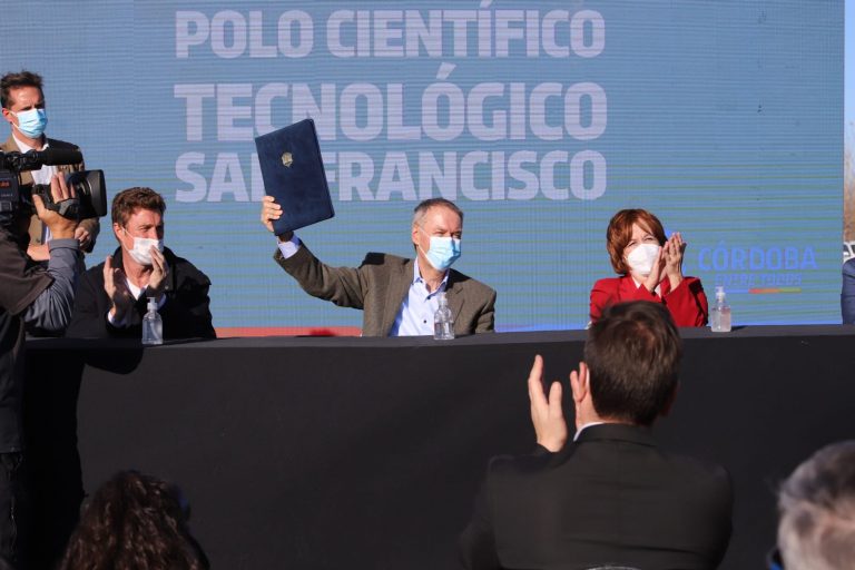 Lanzaron el Polo Científico Tecnológico San Francisco