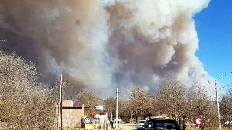 La Provincia brindará asistencia a los damnificados por los incendios