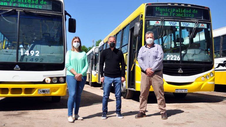 El municipio sumó dos renovadas unidades al Servicio Urbano de Pasajeros