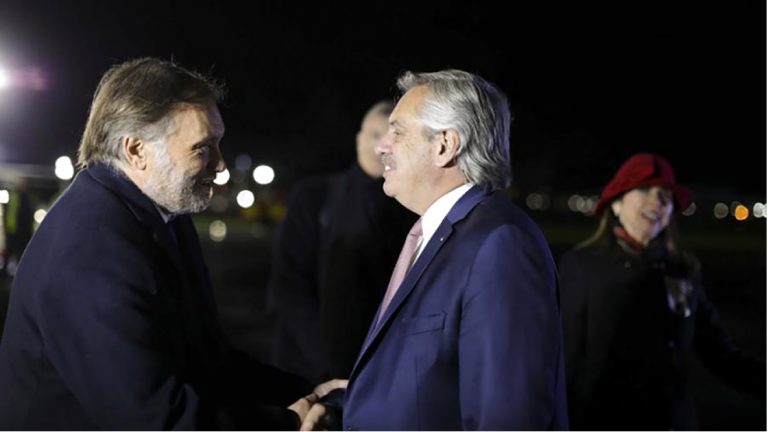 Fernández llegó a Escocia y participará de la Cumbre de Cambio Climático
