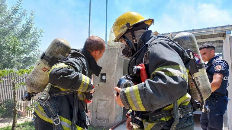Incendio en vivienda con pérdidas totales