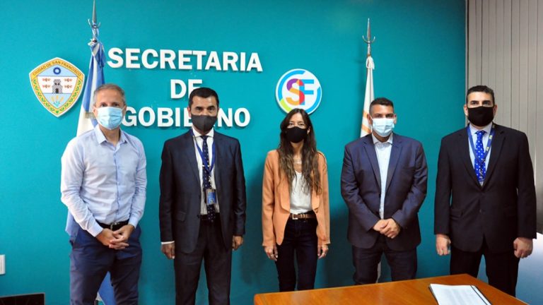 El municipio firmó contrato de comodato con la Policía Federal Argentina