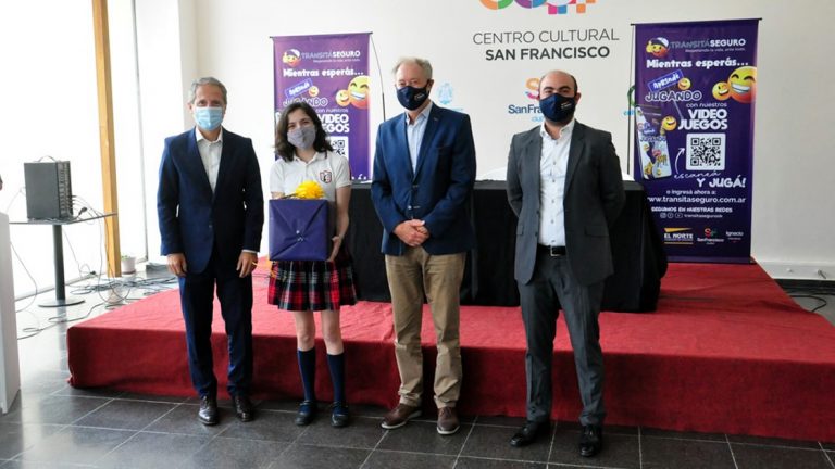 Entregaron premios a los ganadores en el marco de la campaña TRANSITÁ SEGURO
