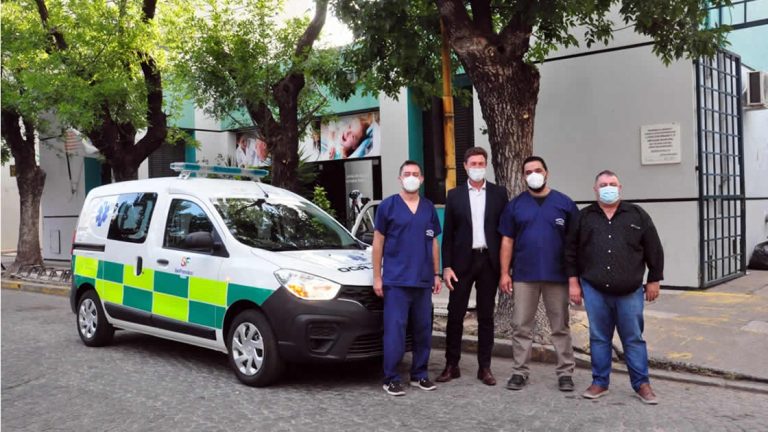 El municipio adquirió una nueva ambulancia para traslado de emergencia