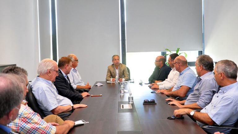 Bernarte se reunió con integrantes del Parque Industrial San Francisco