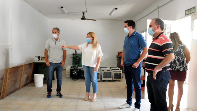 El intendente Bernarte visitó las instalaciones del Ce.De.R. San Francisco