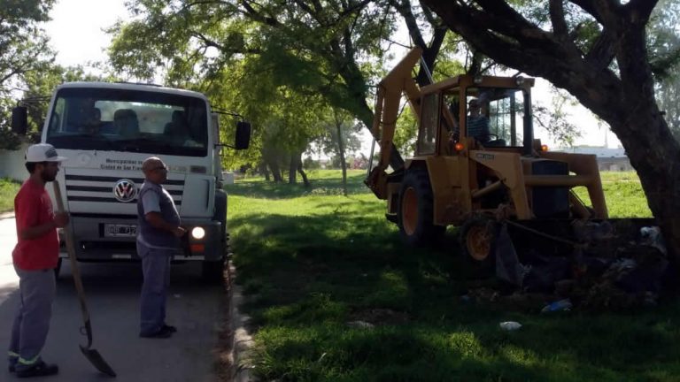 El municipio intensifica tareas para erradicar minibasurales