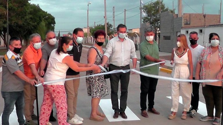 Brinkmann: Inauguraron importantes obras con fondos nacionales
