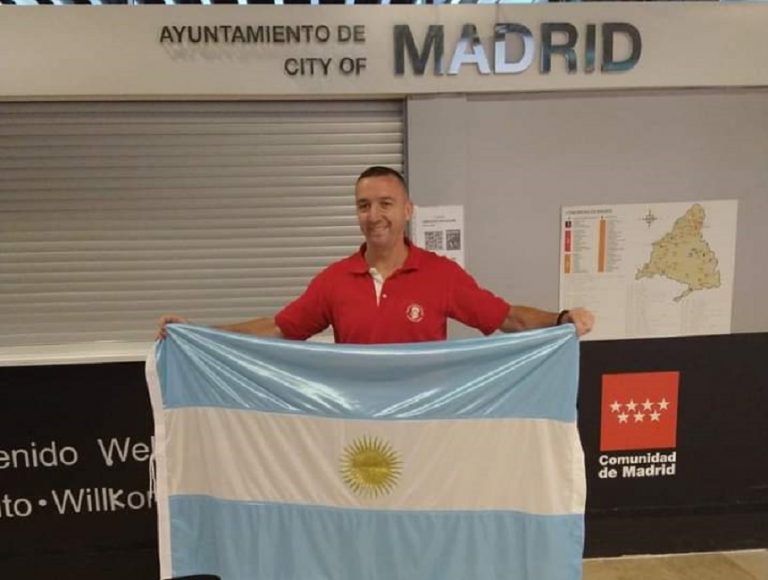 Bombero sanfrancisqueño se capacita en España