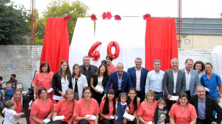 La Guardería Municipal Paula Albarracín de Sarmiento celebró su 40º aniversario