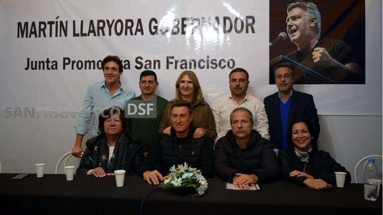 Se conformó en San Francisco una Junta Promotora para lanzar a Martín Llaryora como Gobernador en el 2023