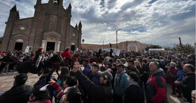 Colonia Vignaud: Una multitud peregrinó a María Auxiliadora