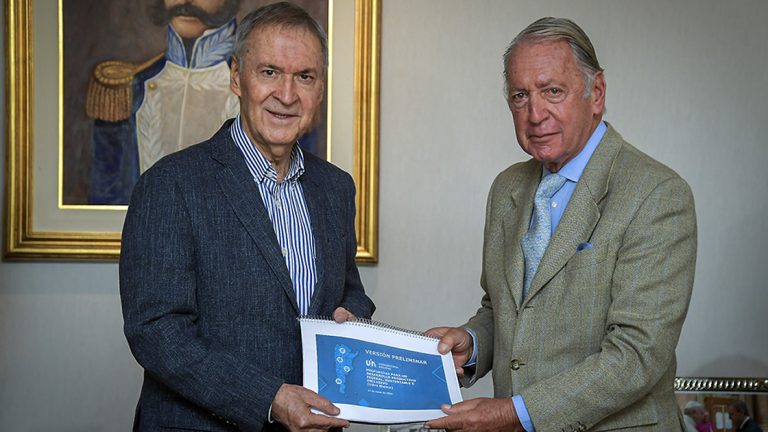 Schiaretti recibió al titular de la Unión Industrial Argentina, Funes de Rioja