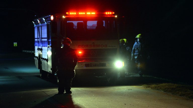 Menor fallece en accidente sobre la Autovía 19