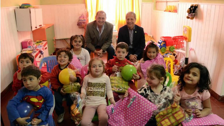 Bernarte celebró el Día de la Niñez con los niños de la Guardería Manuel Belgrano