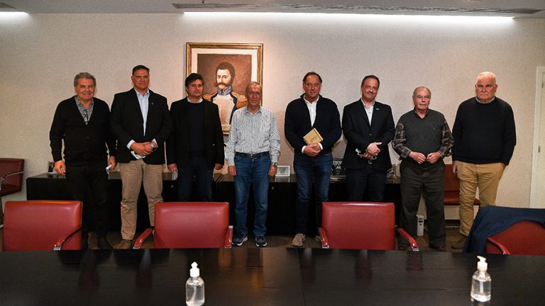 Schiaretti recibió a la conducción de la Mesa de Enlace