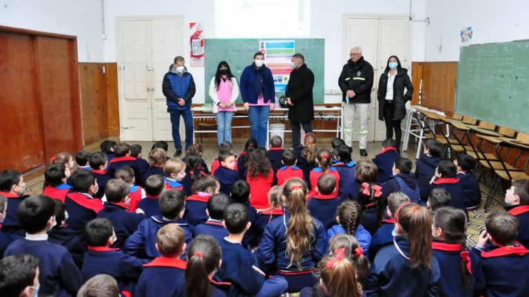 El municipio retomó las charlas de educación vial en las escuelas