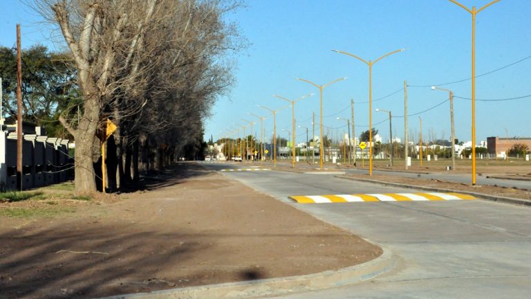 Se inauguró la obra de pavimentación de Avenida Las Margaritas
