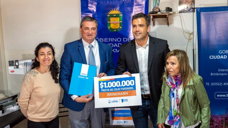 Facundo Torres participó del 130 aniversario de la localidad de Brinkman