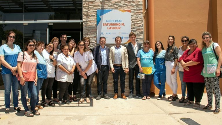 Saturnino María Laspiur tiene su nuevo Centro RAAC