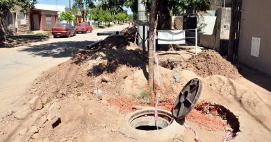 Para avanzar hacia el 100% de cloacas, la Municipalidad impulsa obras de cloacas en Brisas del Sur y barrio San Francisco