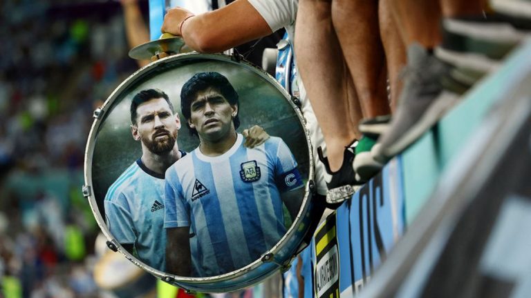 El operativo «Messi es el nuevo Maradona»