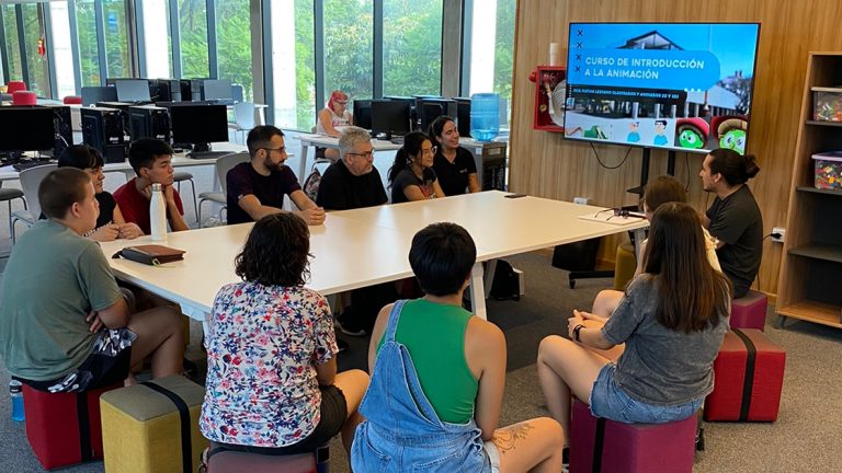 Comenzó el taller de Animación en Tecnoteca