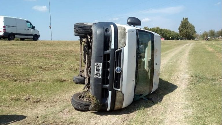 Accidente en el acceso norte de Freyre