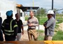 Bernarte supervisó la construcción de las viviendas del Loteo LOTENGO