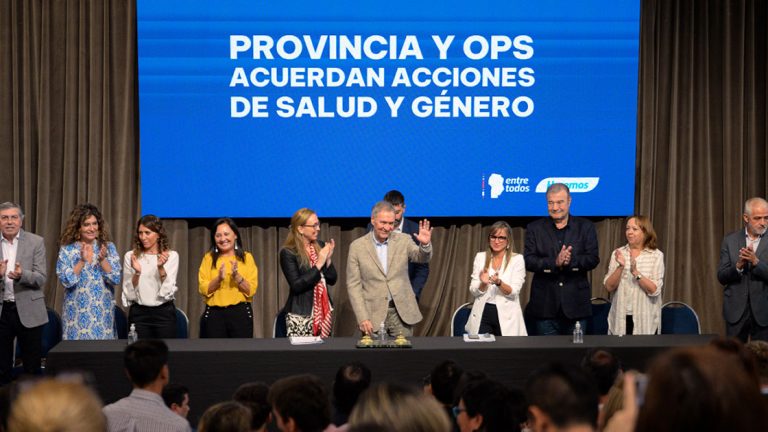Córdoba firmó un acuerdo con OPS para avanzar en políticas de salud y género