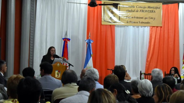Frontera: Quedó inaugurado el Período de Sesiones Ordinarias del Honorable Concejo Municipal