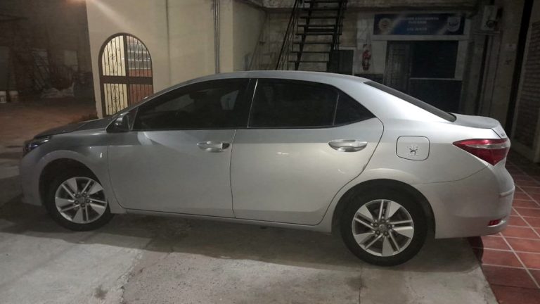 Secuestraron auto con pedido de captura