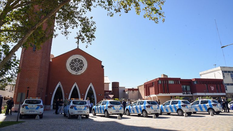 San Justo: entregaron seis vehículos de Seguridad Ciudadana