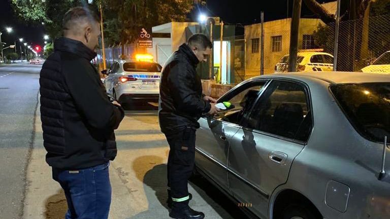 Control de alcoholemia el pasado fin de semana