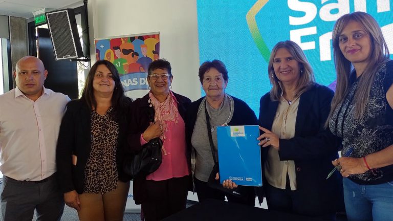 Localidades del Departamento San Justo adhirieron al Programa de Fortalecimiento Institucional para Centros de Jubilados