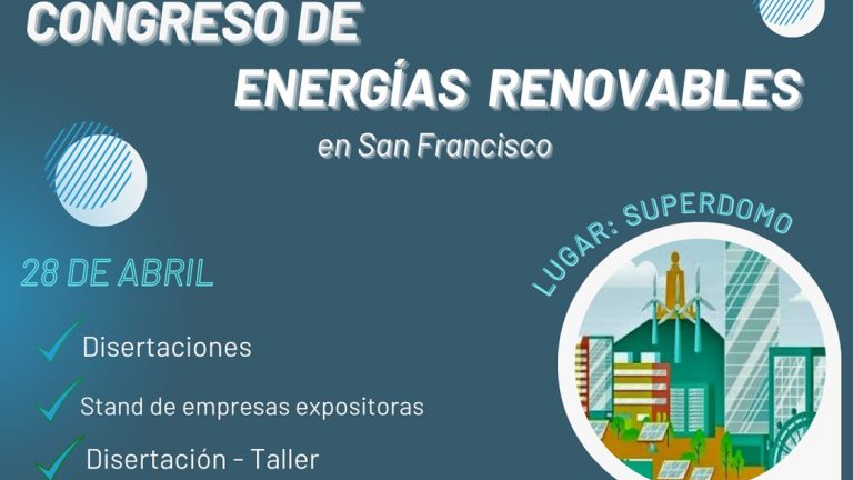 Se realizará el Congreso de Energías Renovables San Francisco 2023